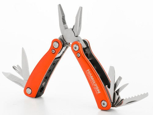 Pinza Multifunción Mini 12 En 1 Premium Hamilton Pmh40 .ha 0