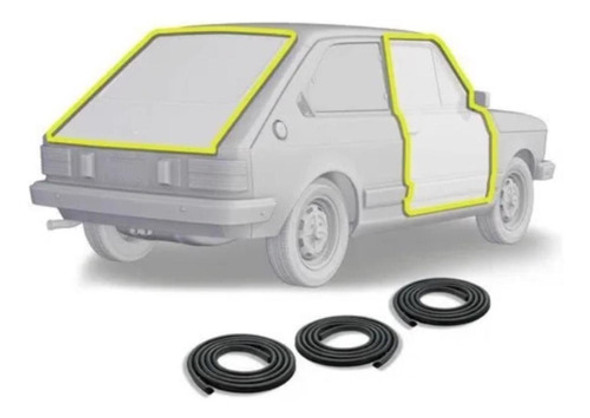 Combo Burletes De Puerta Y Baúl 147 Spazio + Regalo 0 Combo Burletes De Puerta Y Baúl 147 Spazio + Regalo 0