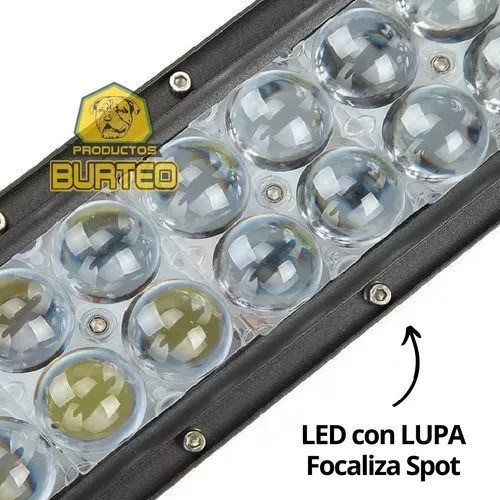 Barra Led 180 W Curva Led 60 81cm  Con Lupa 1