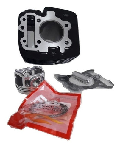 Kit Cilindro Completo Con Piston Y Aros Rouser 135 Far 0