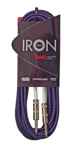 Cable Kwc Iron 207 6 Metros Mallado Plug Plug 1