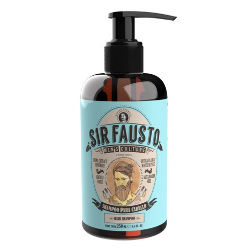 Shampoo Para Cabello Sir Fausto Barbería Peluquería X 250ml 0