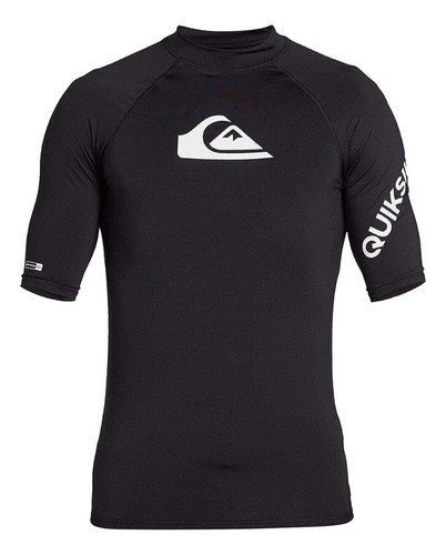 Quiksilver Hombres Todos Los Tiempos Manga Corta Rashguard U 0