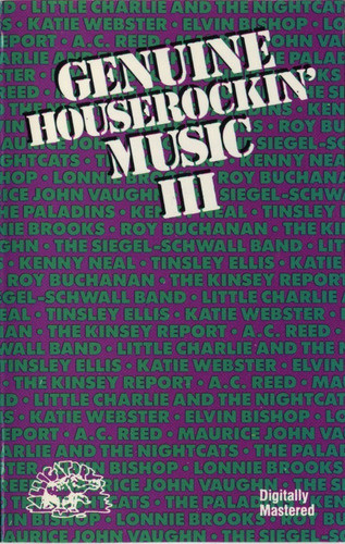 Genuine Houserockin' Music Iii Varios Cassette Nuevo Sellado 0
