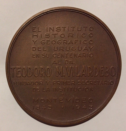 Medalla  - Teodoro M. Vilardebo 1