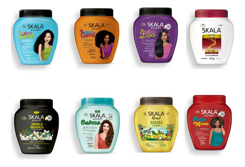 8 Cremas Para Peinar A Eleccion - Skala 1kg 0
