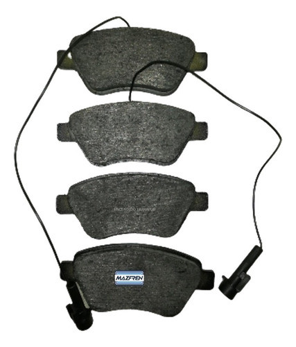 Pastillas De Freno Delanteras Fiat Qubo Mazfren C/sensor 0