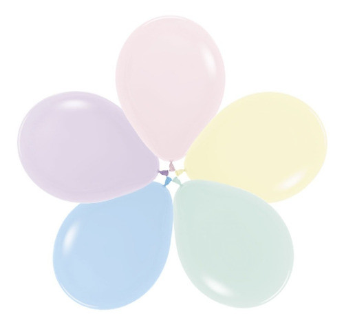 Globos Látex Sempertex R12 Pastel Surtidos X25 Unidades 0