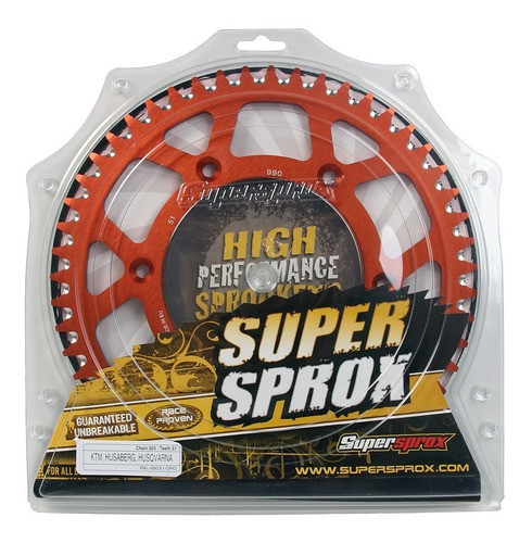 Corona Aluminio Supersprox 990 51t-520 Ktm Sx F 450 0