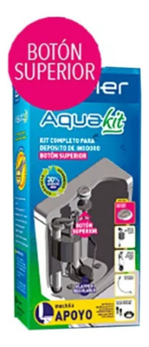 Kit Válvula Descarga Dual P/depósitos De Apoyo B/superior 0