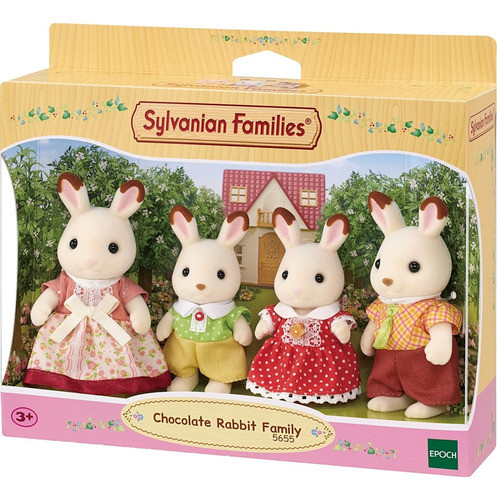Sylvanian Families Familia Conejo Chocolate 5655 0