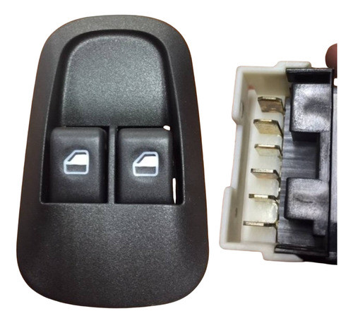 Boton Llave Alza Cristal (doble) Peugeot 206 06-08 0