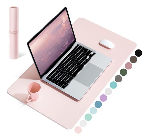 Mousepad Antideslizante Impermeable 60x35cm Rosa 0