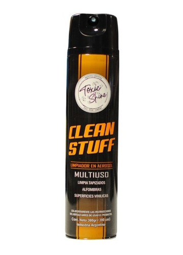 Toxic Shine Clean Stuff Espuma Limpia Tapizados Alfombras 0