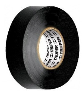 Cinta Aisladora 19mm.x18mt. Negra (v X Mult.8u) Truper 0