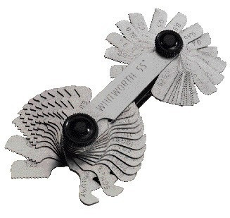Peines Calibre Para Medir Roscas Mm Y Whitworth 52 Piezas 1
