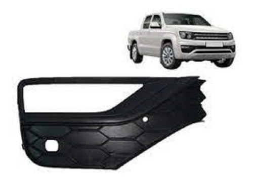 Tapa Faro Auxiliar C/agujero Negra V W Amarok F 2 16/ Fal 0