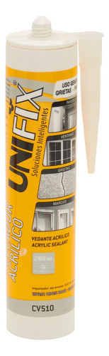 Sellador Acrílico Cv 510 Unifix X 280ml 0