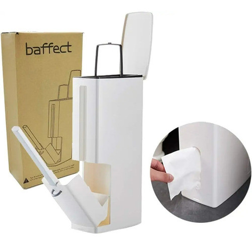 Cesta De Basura 5 Litros Con Tapa Y Escobilla Teletiendauy 0