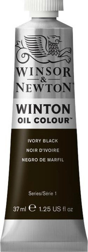 Winsor & Newton 7825 Óleo 37 Ml. Negro Marfil 0