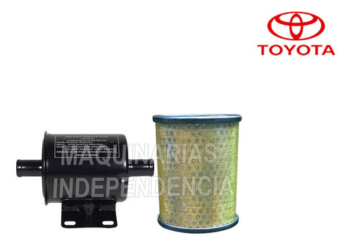 Kit Filtro Hidraulico Autoelevador Toyota 8fg20 Repuestos 1