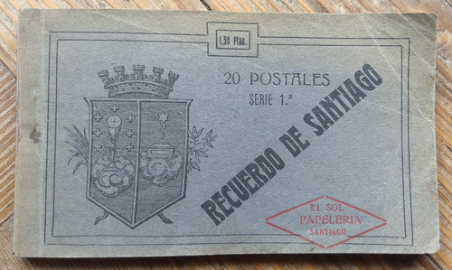 Santiago De Compostela - 16 Postales Antiguas- España 0