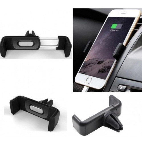 Porta Telefono Celular Expandible Ventilacion Auto iPhone 1
