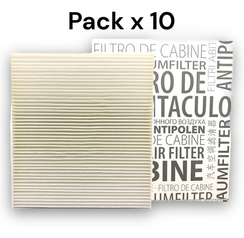 Pack X 10 Filtros Habitaculo Polen Fox Suran Gol Trend Fox 0