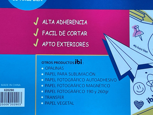Iman En Hojas Tamaño A4 Sobre X 10hjs. 1