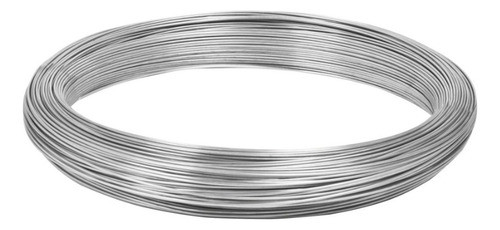 Alambre Galvanizado Dulce Nº22- X Rollo 1kg - 0.71mm 0