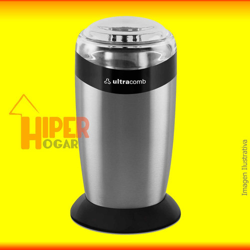 Molinillo Cafe Electrico Ultracomb Mo8100a 120w Inoxidable 1