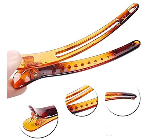 Suoirblss 12 Piezas De Plastico Marron De Cocodrilo De Met 1