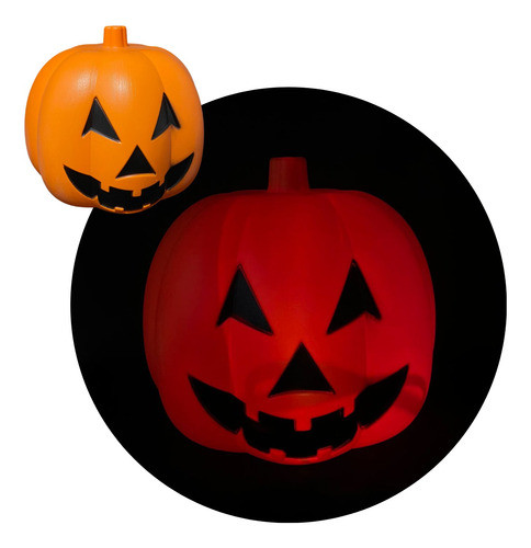 Calabaza Luz Led Decoracion Adorno Halloween 0