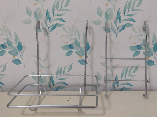 Porta Rollo De Cocina Cromado + Accesorio 0