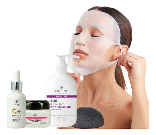 Kit Lucent Piel Oleosa Hidrata Repara Reduce Manchas 0