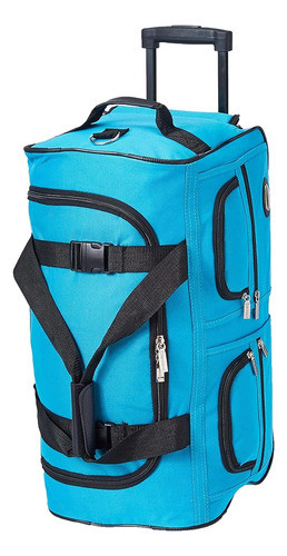 Bolsa De Lona Rockland Roller, Turquesa, 22 Pulgadas 0