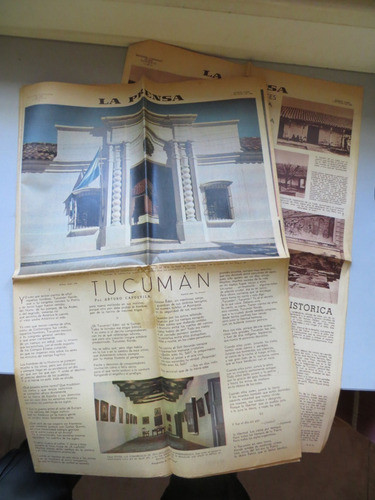 Clipping Diario La Prensa 9 De Julio 1966 Casa Hist Tucumán 0