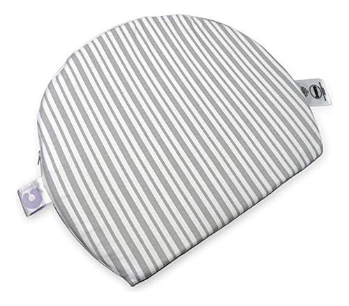 Cuña De Embarazo Boppy, Raya Moderna Gris, Cuña De Maternida 0