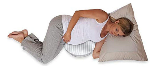 Cuña De Embarazo Boppy, Raya Moderna Gris, Cuña De Maternida 1
