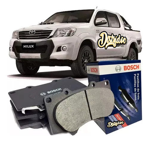 Pastillas De Freno Toyota Hilux 3.0 2008 2009 2010 2011 2012 0