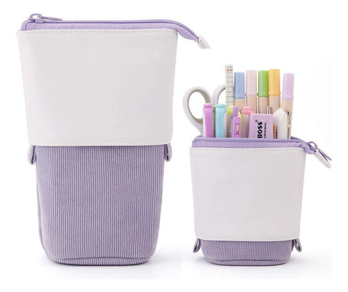 Cartuchera Rebatible Vertical Lapicero Popup Lila 0