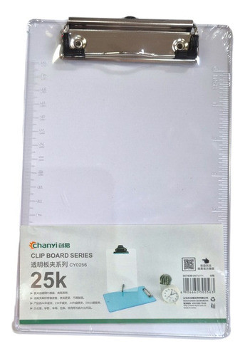 Tabla Apretador Plastica Chanyi A5 Serviciopapelero 0
