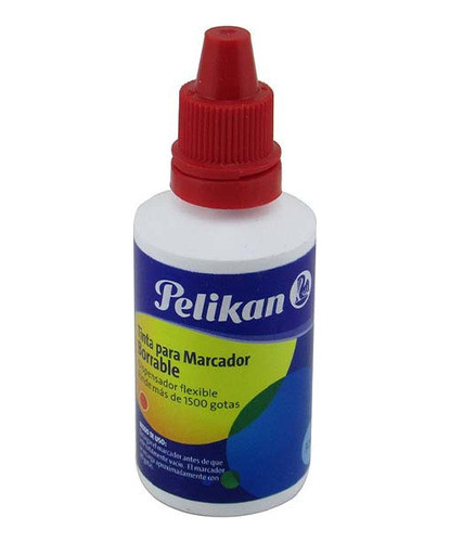 Tinta Para Marcador Pizarra Pelikan 30cc Rojo Pelikan 0