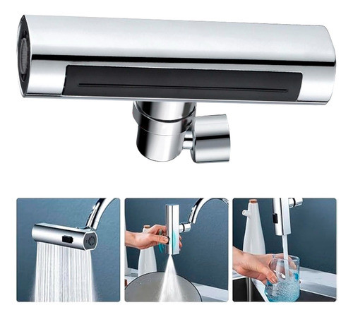 Accesorio Para Canilla 3 Modos Lluvia 360 Jet Cocina Grifo 0