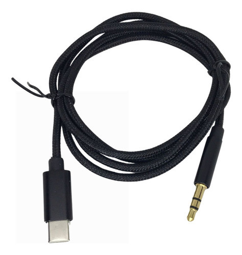 Cable Audio Tipo C A Mini Plug 3.5 Macho 0