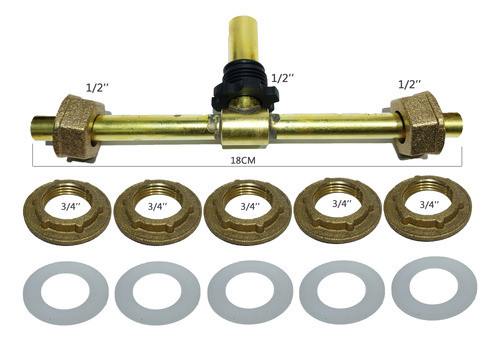 Repuesto Peirano Conexion Completa Para Lavatorio Mesada 1