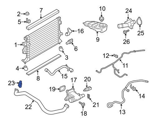 Tubo Rigido De Calefaccion Mlh Ford Ecosport 2.0 16v Duratec 1