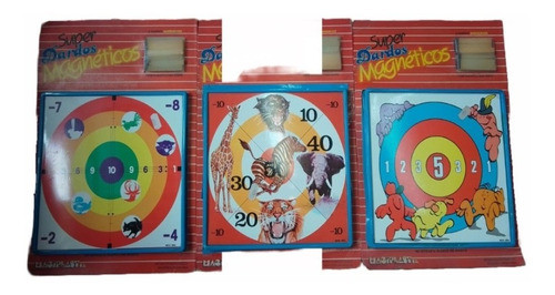Super Dardos Magneticos Dardos Juego Tiro Blanco Punteria 1