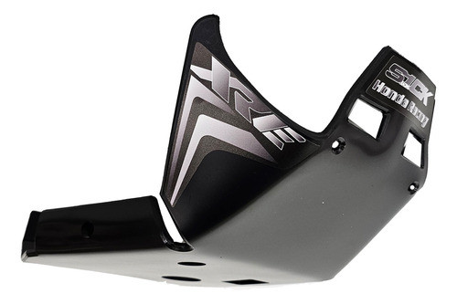 Cubrecarter Plastico Negro - Gris Para Honda Xre300 1