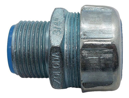 Conector Metálico Para Caño Flexible Estanco 3/4(bsp) Zoloda 0